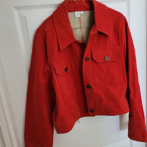 Matching Set! Red Suede Suit: Pants and Jacket - Picture 1 of 12